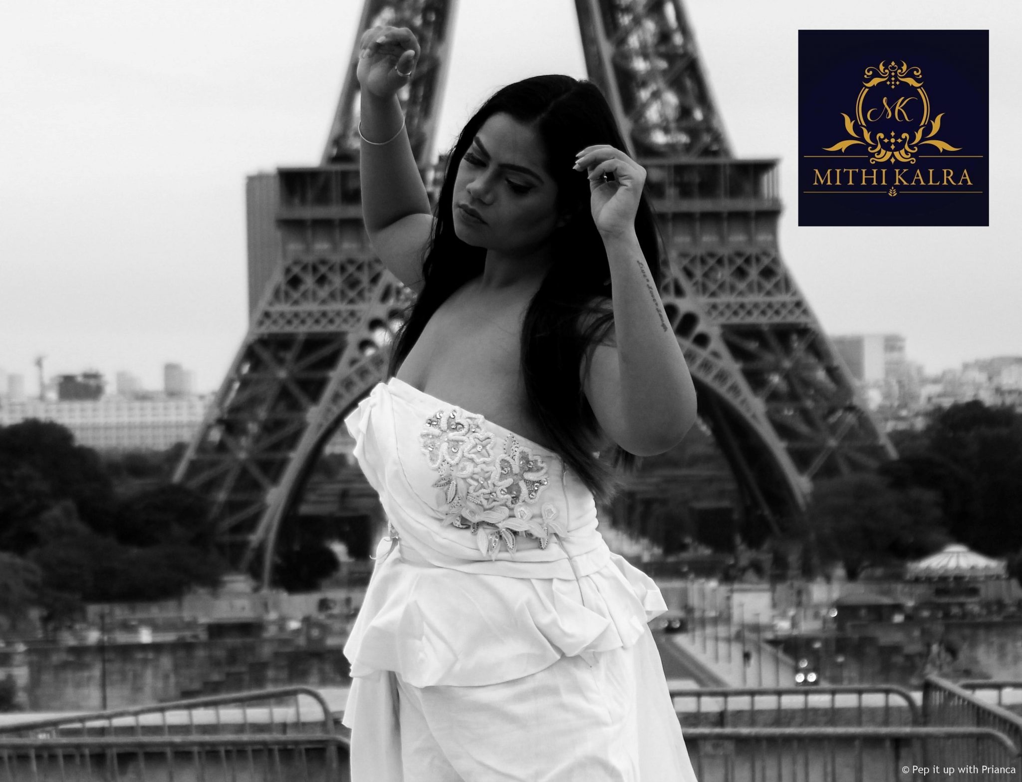 Mithi Kalra S 4 - Shooting in Paris for Mithi Kalra Label Ft. Moonlight Collection from India Runway Week