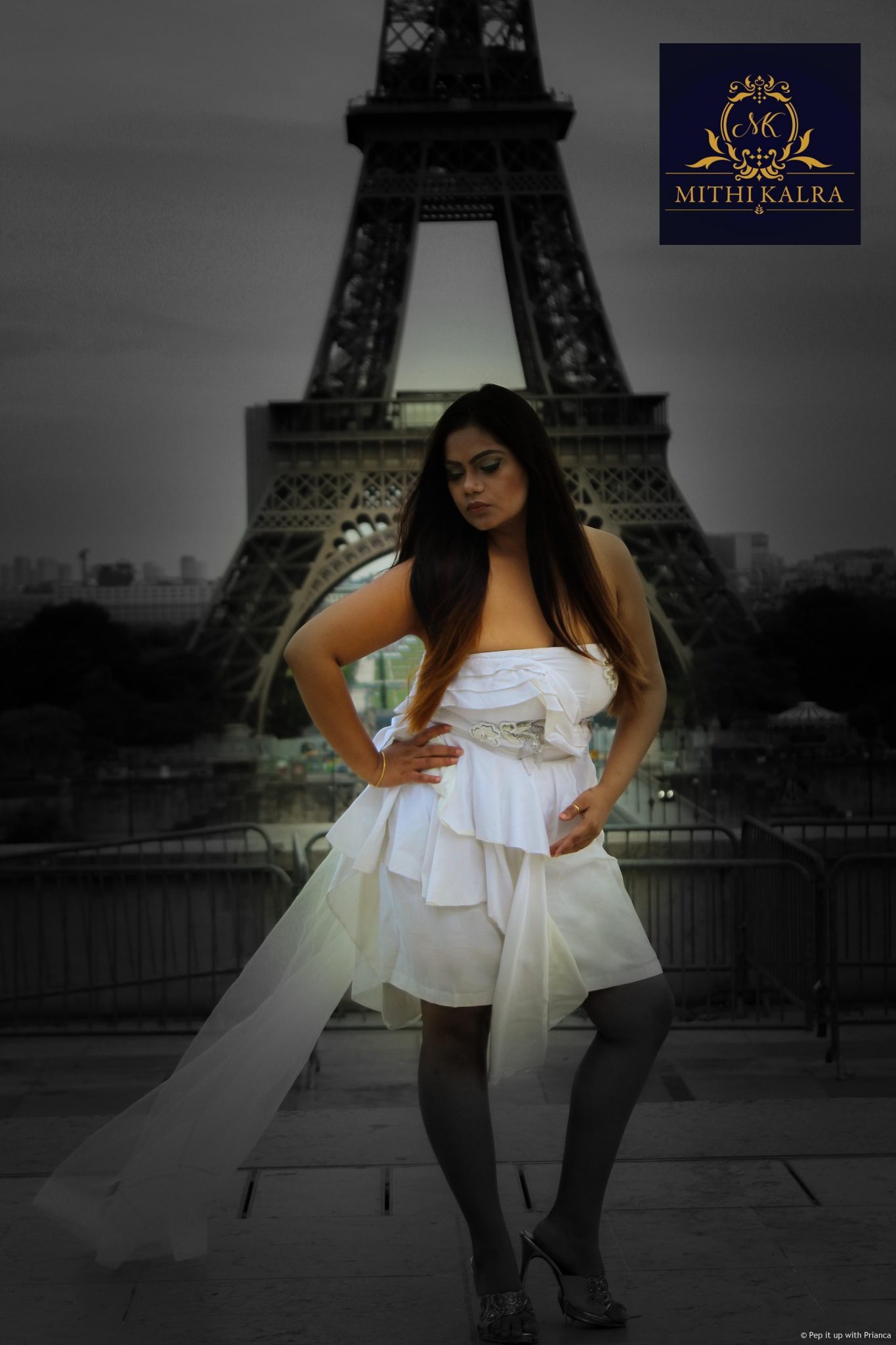 Mithi Kalra S3 - Shooting in Paris for Mithi Kalra Label Ft. Moonlight Collection from India Runway Week